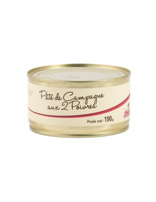 Paté de campagne aux 2 poivres